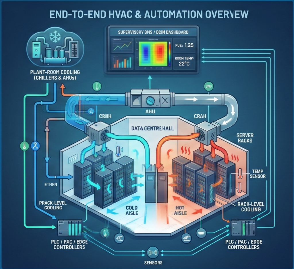 End-to-end HVAC automation